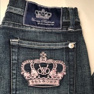 Victoria Beckham Rock & Republic Crown Jeans